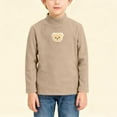 thumbnail image 1 of Cowsor Unisex Kids Polar Fleece Turtleneck Base Top, 1 of 7