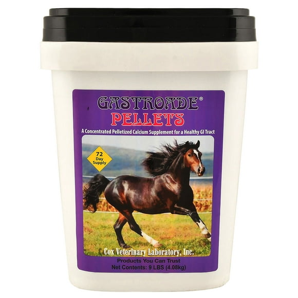 Cox Veterinary Laboratory, Inc. Gastroade Calcium Supplement for Horses, 9 Lbs