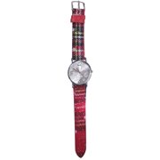 Coxeer Christmas Watch Fashion Decorative Snowflake Quartz Watch Wrist Watch for Women