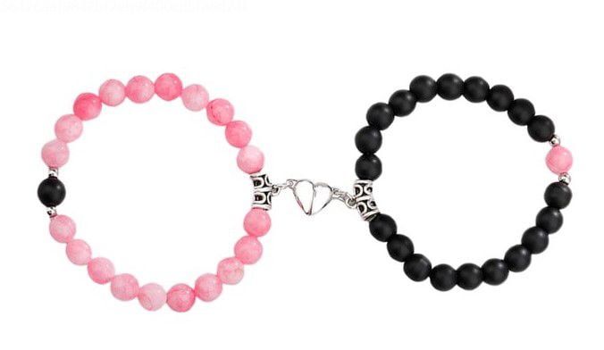 Coxeer Couple bracelets Beaded Magnetic, 8mm, Philippines Ubuy