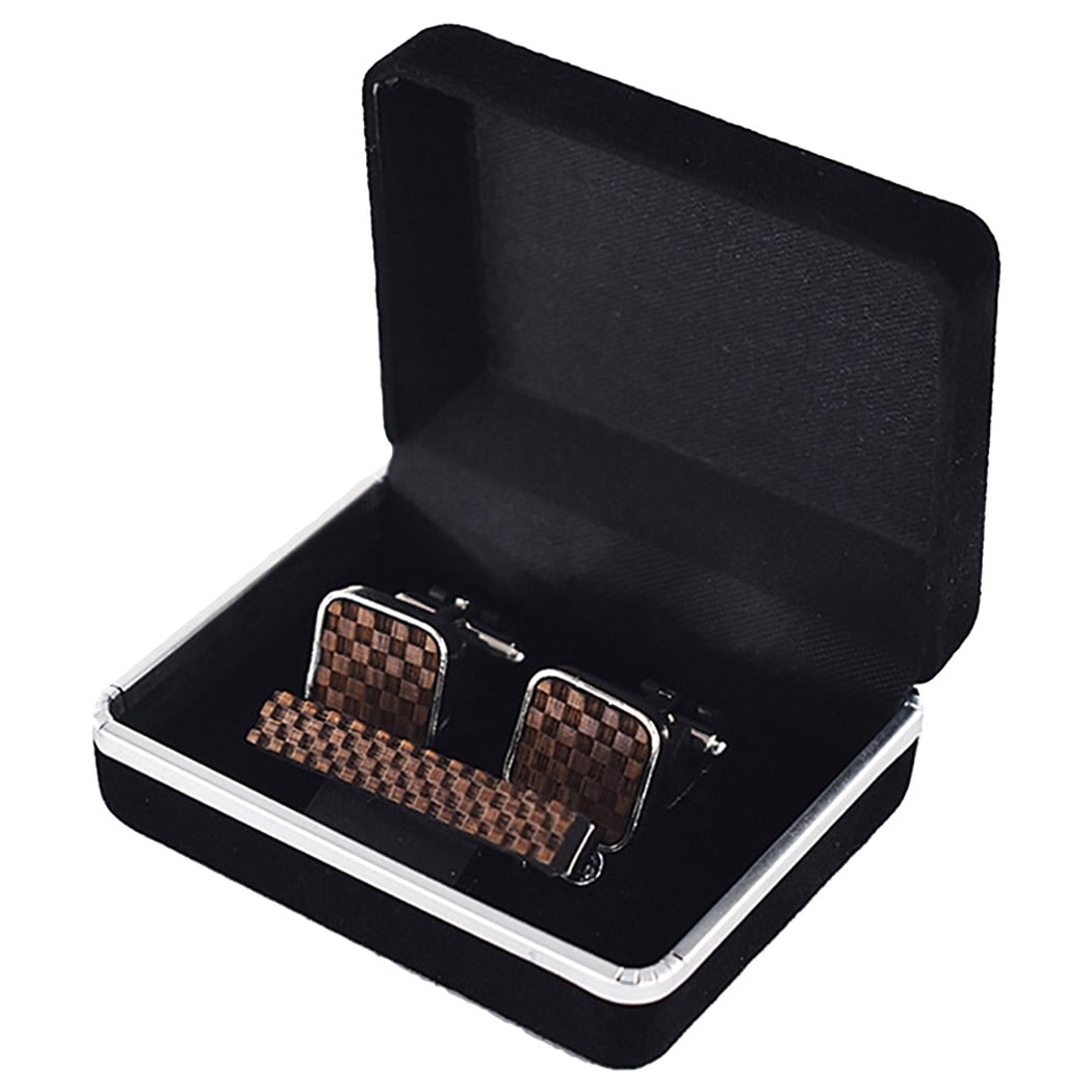 Louis Vuitton cufflinks Used With Case & Box cuff links Gold