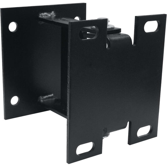 Coxreels 15720 Steel Vertical Surface Mounting Swing Bracket for Spring Driven Reels, Black CA2