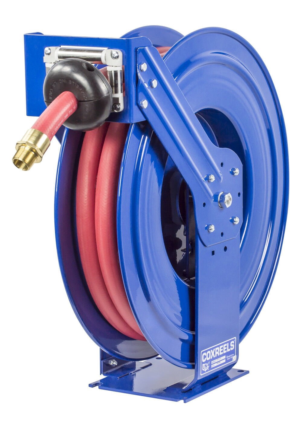 Coxreels Hose Reel Supreme Duty Spring Rewind For Fuel 3/4In Id 35' Fuel Hose 300 Psi