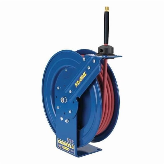 Coxreels Spring Return Hose Reel,3/8" MNPT,50 ft EZ-P-LP-350-RH-BXB