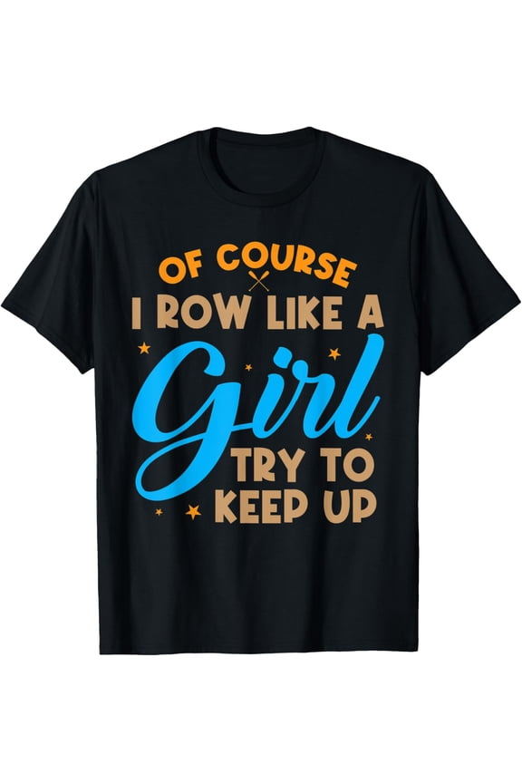 Coxswain Rowing Design For Girls Women Crew Rowing Row T-Shirt