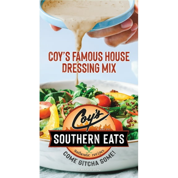 Coy's Famous House Salad Dressing and Dip Mix (2 Pack)