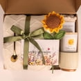 thumbnail image 1 of Coyerzoon Sunflower Care Package Gift Basket for Women, Birthday and Get Well Soon Thoughtful Gift for Best Friend, 1 of 5