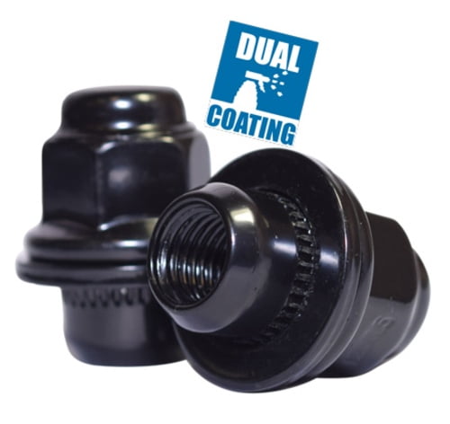 Coyote - Archived 581145BLK OE Style Lug Nut Toyota w/Washer 12mm 1.50 Black