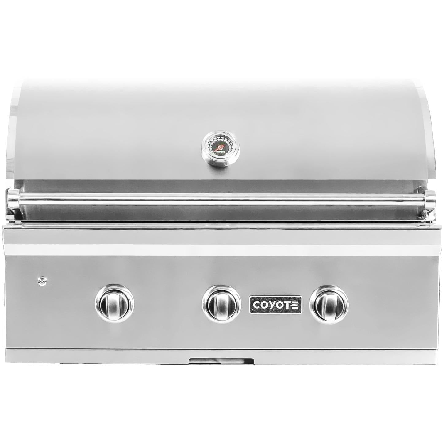 Coyote 34-Inch Stainless Steel Built-In Natural Gas Grill