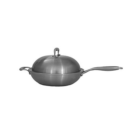 Coyote - 13" Wok Skillet - Stainless Steel