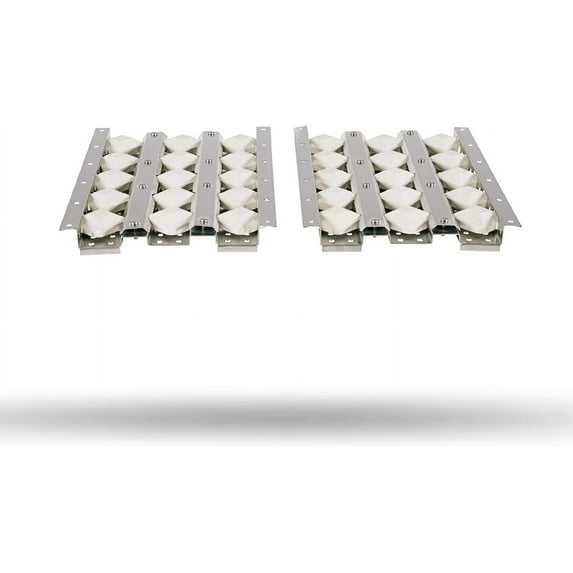 Coyote Ceramic Briquette Flame Tamer Set for 28-Inch Grills, Set of 2 - CBRIQ28