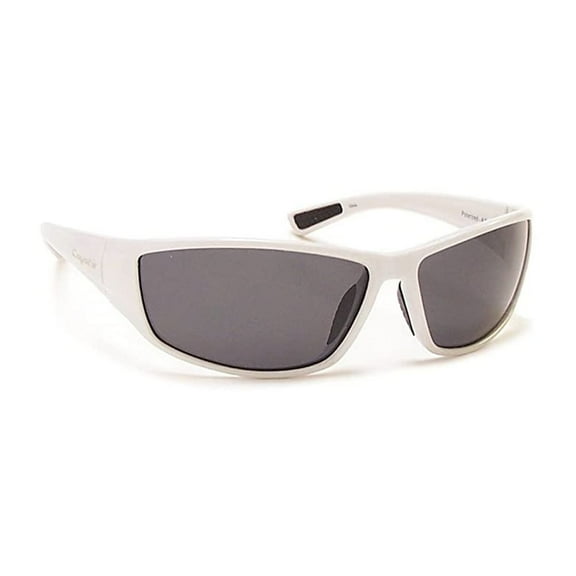 Coyote Eyewear Sportsman's Polarized Sunglasses, White, Gray