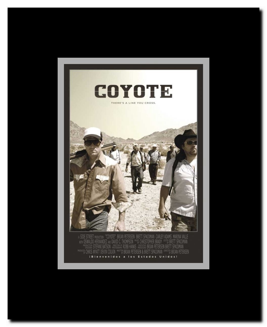 Coyote Framed Movie Poster