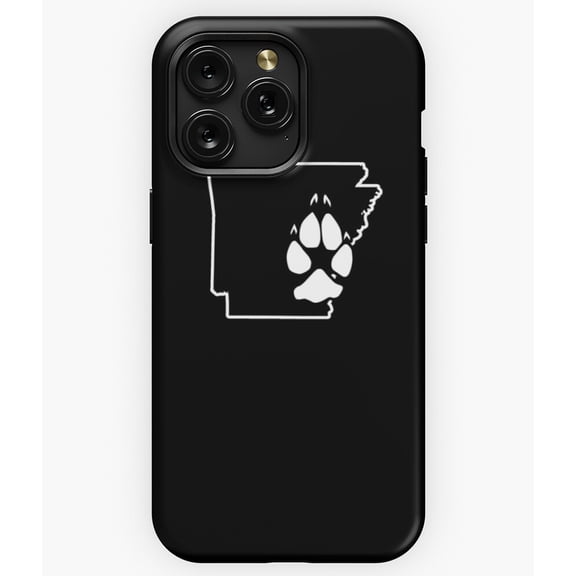 Coyote Hunting Arkansas State Track Graphic Design A286 Phone Case for iPhone 11 to 17 Pro Max