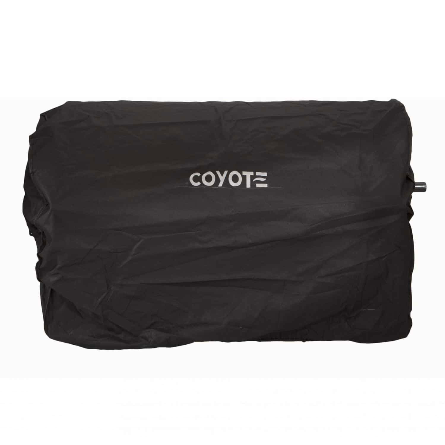 Coyote Outdoors 36 In Vinyl Protective Built In BBQ Barbecue Grill Cover, Black - image 1 of 2