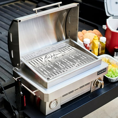 Coyote LP Portable Grill - Stainless Steel
