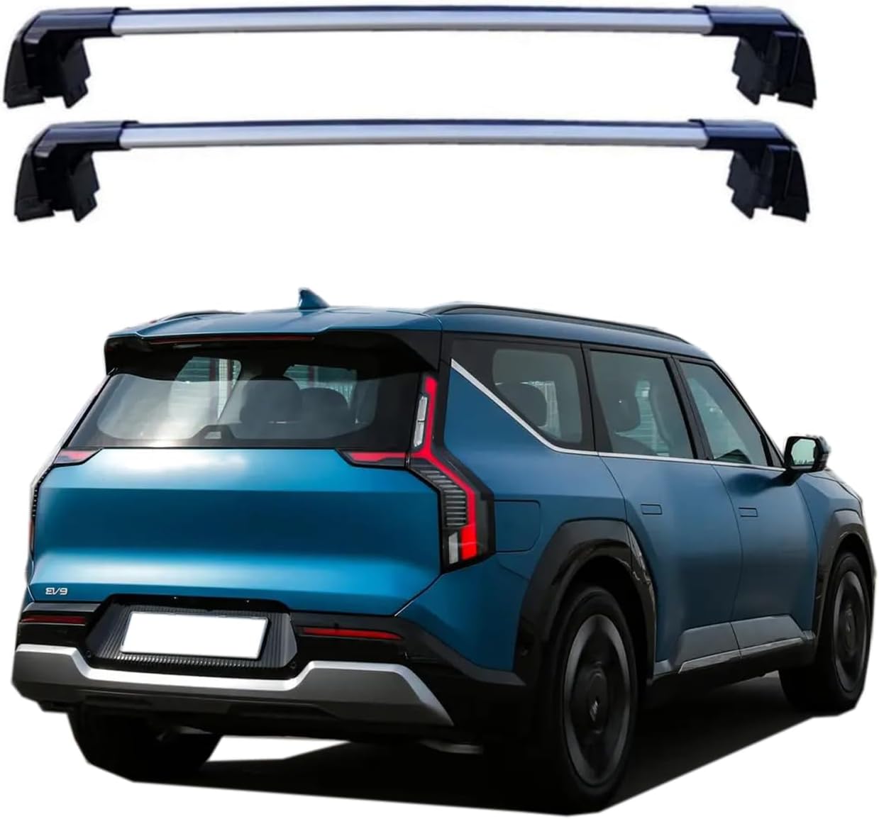 Coyote Roof Rack Crossbars Fits 20242025 Kia EV9 Factory Flush Side