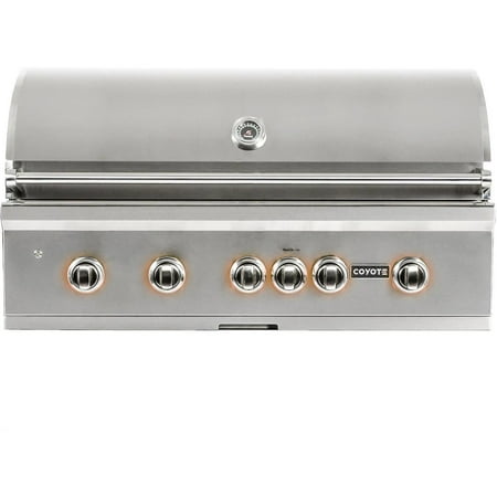 Coyote - S-Series 42" Built-In Gas Grill - Stainless Steel