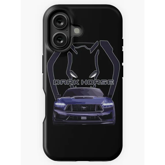 Coyote S650 Mustang GT 5.0L V8 Blue Ember iPhone 16–11 Pro Max Case