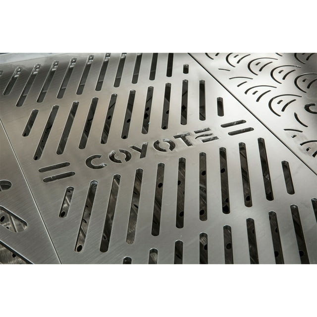 Coyote Signature Stainless Steel Laser Cut BBQ Grill Grates, Set of 3