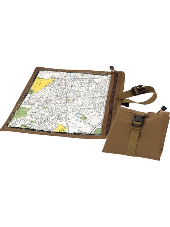 Coyote Tan Waterproof Map and Document Case