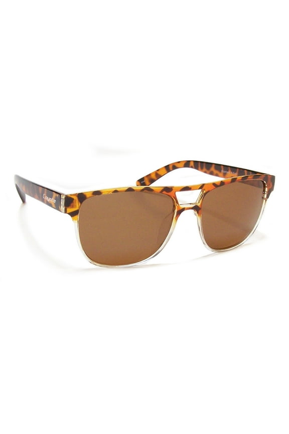 Coyote Vision USA Elixir tort clear fade- brown Polarized Street & Sport Sunglasses - Tortoise, Clear Fade & Brown