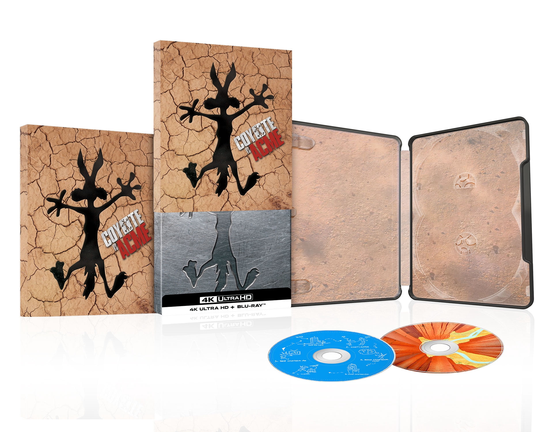 Coyote vs. ACME (Steelbook) (4K Ultra HD + Blu-ray), Family, Ketchup Entertainment