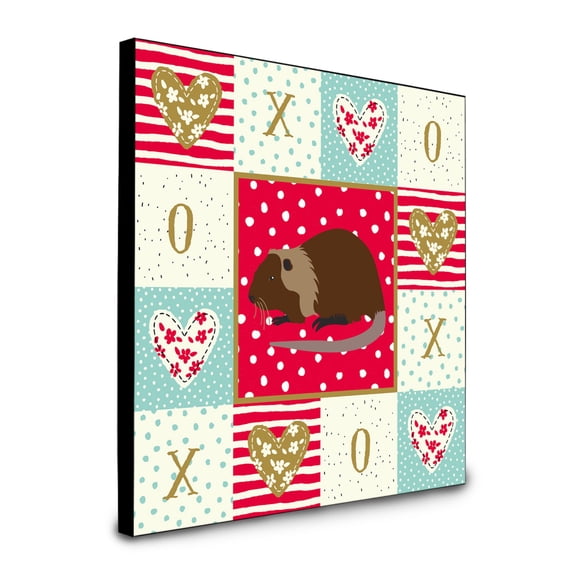 Coypu Nutria River Rat Love Artwork Wall Panel CK5306UP88