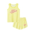 thumbnail image 1 of Beezizac Girls Tank & Shorts Pajamas Set Size 16 - Little & Big Kid Sleeveless Clothes, 1 of 7