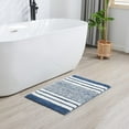 CozeCube Bath mats for Bathroom Non Slip, Fluffy Shaggy Bath Rugs for