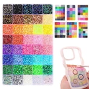 CozeLy DIY Rhinestones Bedazzling Kit 40 Color 3mm Flat Resin Jelly Gemstones with Glue Diamond Art Tools for Adults Crafts Accessories Set