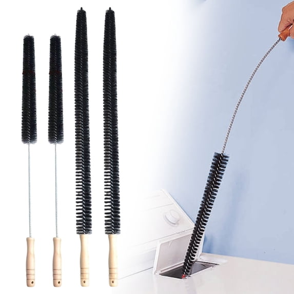 CozeLy Dryer Lint Brush Flexible Bendable Nylon Dryer Vent Cleaner Multi Purpose Lint Trap Cleaning Tool for Washing Machine Refrigerator Coil Drain Pipe
