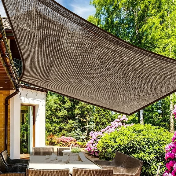CozeLy Reinforced Thick Shade Cloth Heavy Duty Net Sun Shade for Outdoor Balcony Garden Patio Pergola Cover Plant Protection and Vegetable Growing