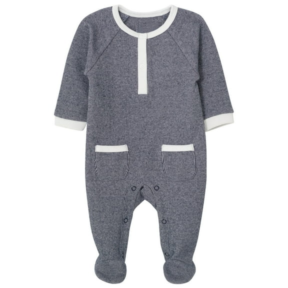 Cozeeme Henley Sleep N' Play Coverall Newborn