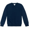 thumbnail image 1 of Cozeeme Mens V-neck Pullover Long Sleeve Sweater Adult, 1 of 4