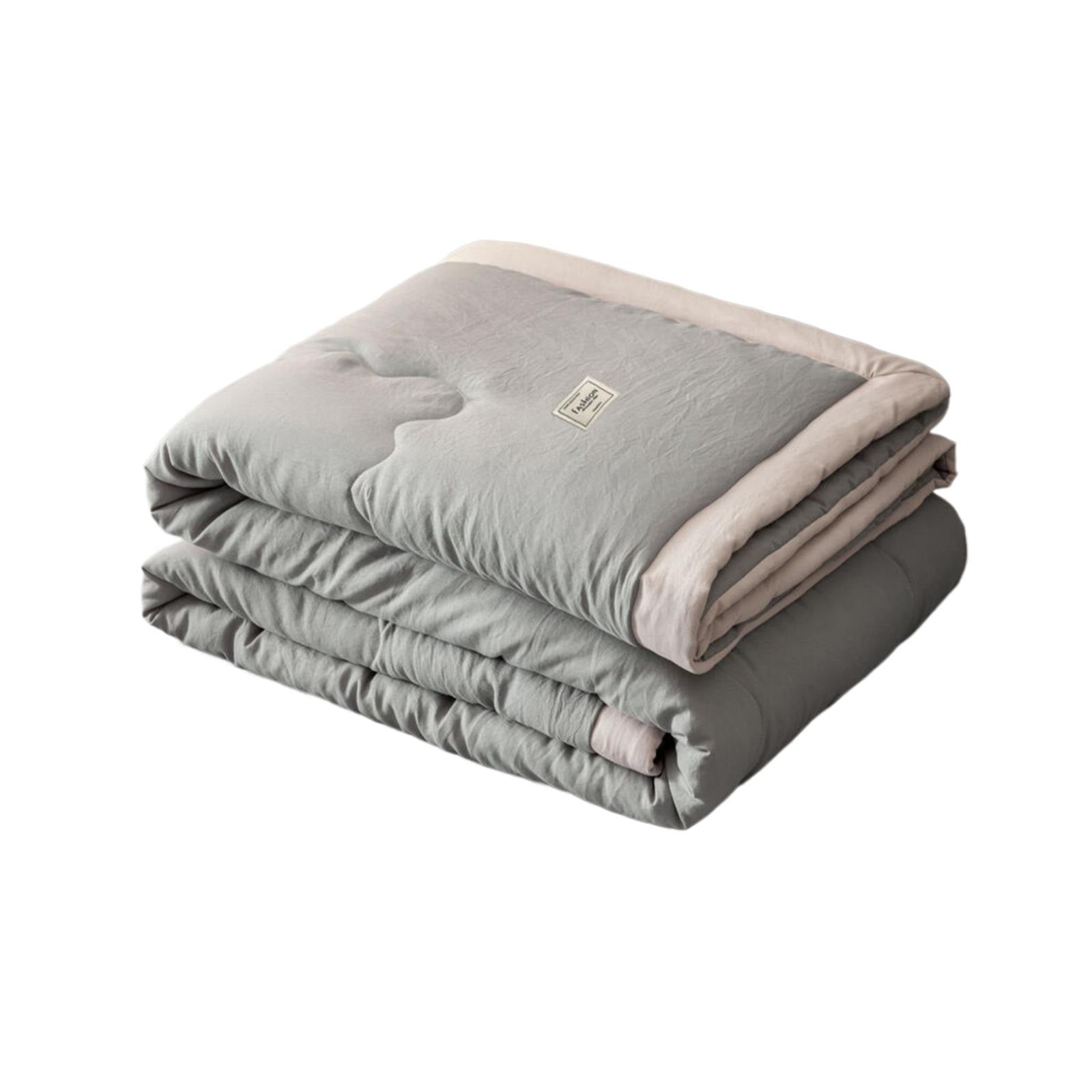 Cozeii Solid Color Microfiber Quilt, King/Queen/Twin Beds - Lightweight - Machine Washable - Cooling(150cmx200cm)