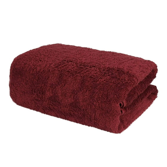 Cozeii Coral Fleece Bath Towel 35x70 Inch, Super Soft & Absorbent Turkish Cotton Feel Bath Sheet, Quick Dry Plush Luxury Towel, High GSM Hotel Quality Towel