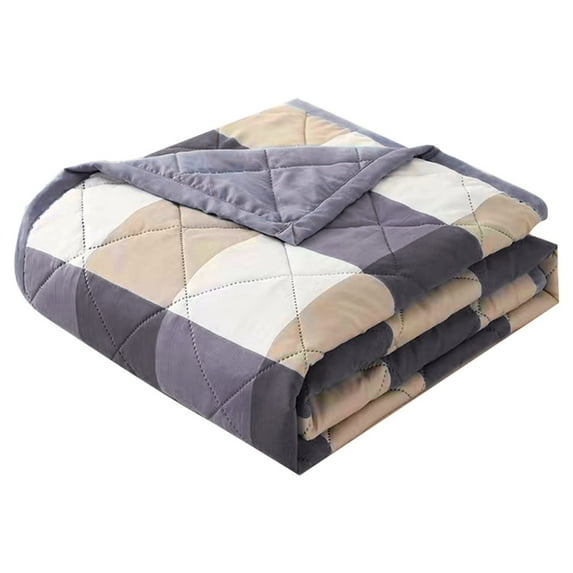 Cozeii Double Cold Effect Cooling Blanket, Lightweight Ice Fiber Quilt for Hot Sleepers, All-Season Temperature Regulating Comforter for Bed/Sofa & Night Comfort (150x200cm)
