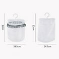 thumbnail image 1 of Cozeii Hanging Laundry Hamper, 2-Pack Mesh Basket, Breathable, Over The Door or Wall Mount Laundry Basket, for Bathroom, Closet, Dorm, Dirty Clothes, Toys, Space Saving, Laundry Organization, 1 of 6
