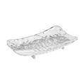 thumbnail image 1 of Cozeii Soap Dish, Bathroom Soap Holder, Drain Hole Soap Tray, Non Slip Glacier Pattern Storage Rack for Shower, Sink, 4.33 Inch, D, 1 of 7