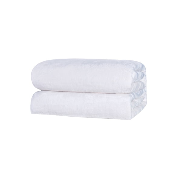 Cozeii Soft Polyester Throw Blanket for Bed Couch All Season Use, Cozy Home Decor Blanket, Solid Color, Lightweight, Machine Washable, 78.7x59 Inch