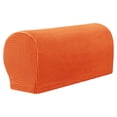 thumbnail image 1 of Cozeii Spandex Elastic Armrest Covers 2 Pieces Set - Machine Washable Protective Slipcovers for Sofa Chair Recliner, Elastic Fabric Arm Protectors with Pins, Fits Most Furniture, 1 of 9