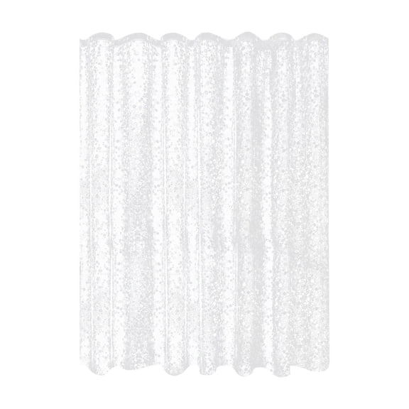 Cozeii Waterproof Shower Curtain Liner 72x72, Clear PEVA Bathroom Liner with Pebble Pattern, Eco Safe, Easy Install, for Home Campers Hotel, Metal Grommets, 1 PCS