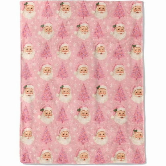 Coziest Blanket Decorative Blanket, Tree and Gingerbread Reindeer Candy ...