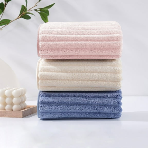 Cozilinen Classic Luxury Hand Towels Set of 3 - 700 GSM Ultra Soft Bath Towels 30x14 | Highly Absorbent and Quick Dry | Face Towels for Bathroom Luxury, Plush Shower Towels, Blue