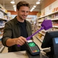 thumbnail image 1 of Cozilinen Contactless Payment Wand, Tap to Pay Device for Credit Cards, Secure RFID Payment Accessory, Portable Magical Spending Tool for Everyday Use(Purple, 1 of 5