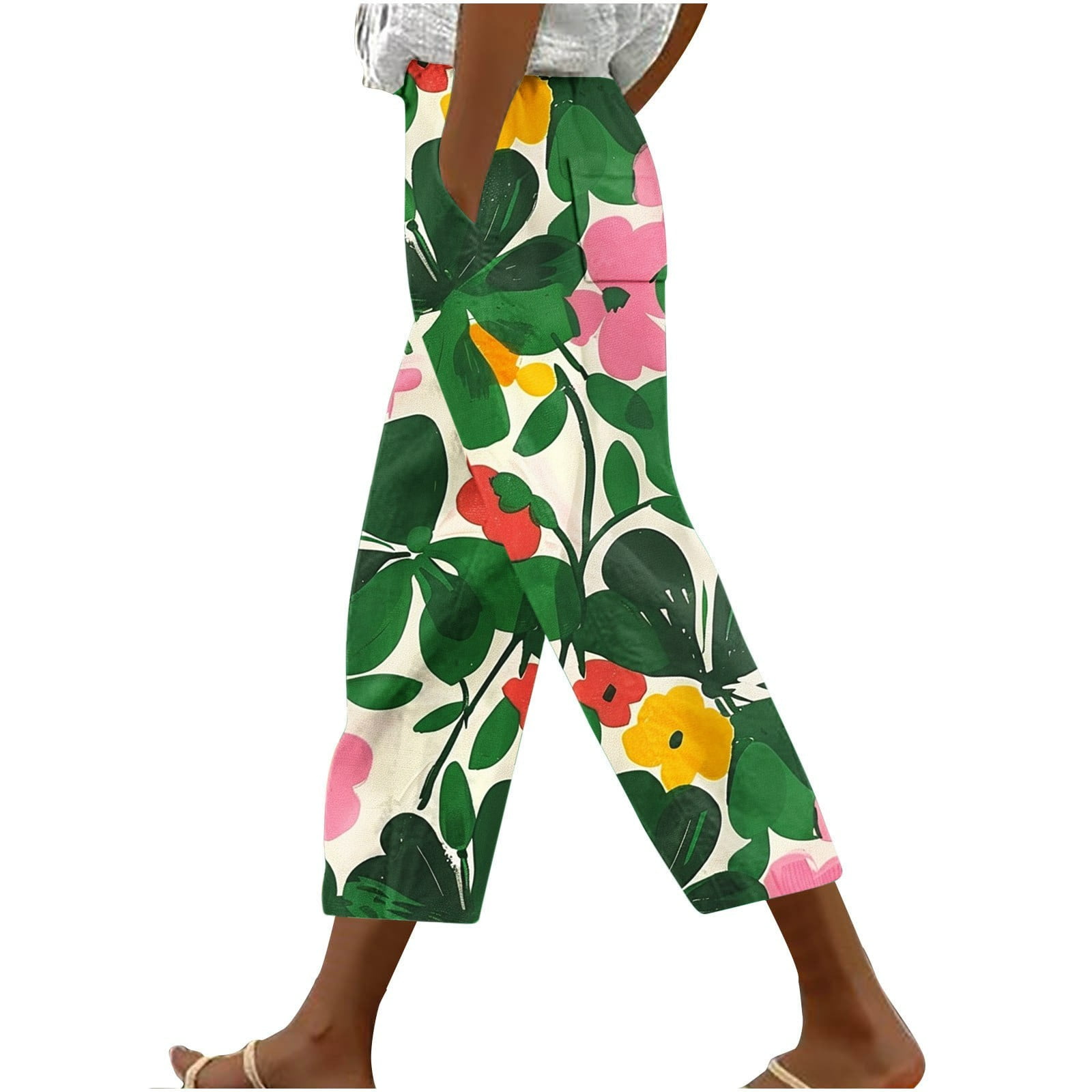 Cozirly Compression Yoga Pants Women Sheer Beach Pants Tall Dress Pants