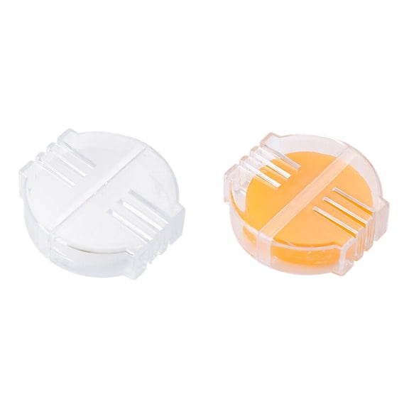 Cozival 2-pack Thread Wax Conditioner, Beeswax Thread Wax for Hand Sewing & Embroidery, Natural Beeswax Floss Conditioner for Quilting, Strengthens Thread & Reduces Knots, Yellow/White Options