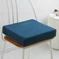 thumbnail image 1 of Cozival Anti-Slip Foam Cushion, High-Density (35D) Anti-Slip Foam Seat Cushion - 40X40Cm, 5Cm Thick, for Dining Chairs, Office Chairs, and Yoga Chairs, Dining Chair Pad, Blue, 1 of 2