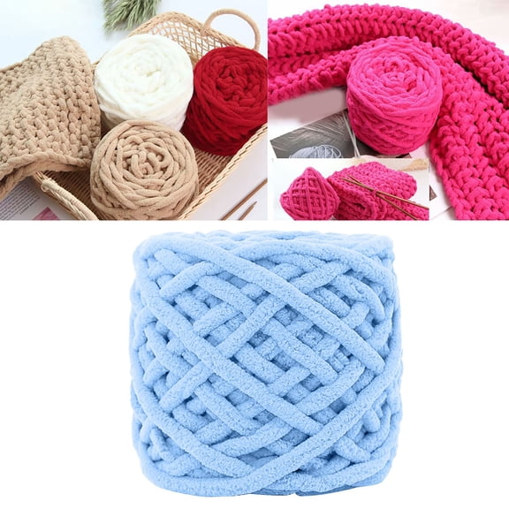 Cozival Chunky Acrylic Yarn - Bulky Washable Hand Knitting Yarn - Soft & Thick - Perfect for Diy Blankets, Sweaters & Scarves - Beginner Friendly, Easy to Work with - for Crafters & Home Knitters